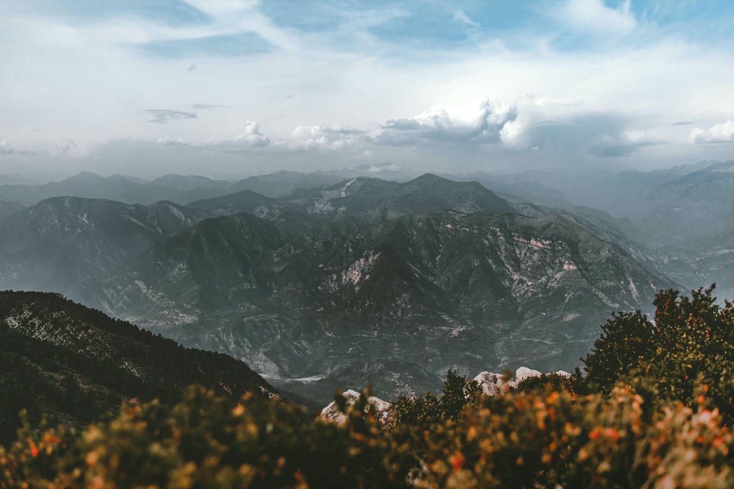 view of mountain