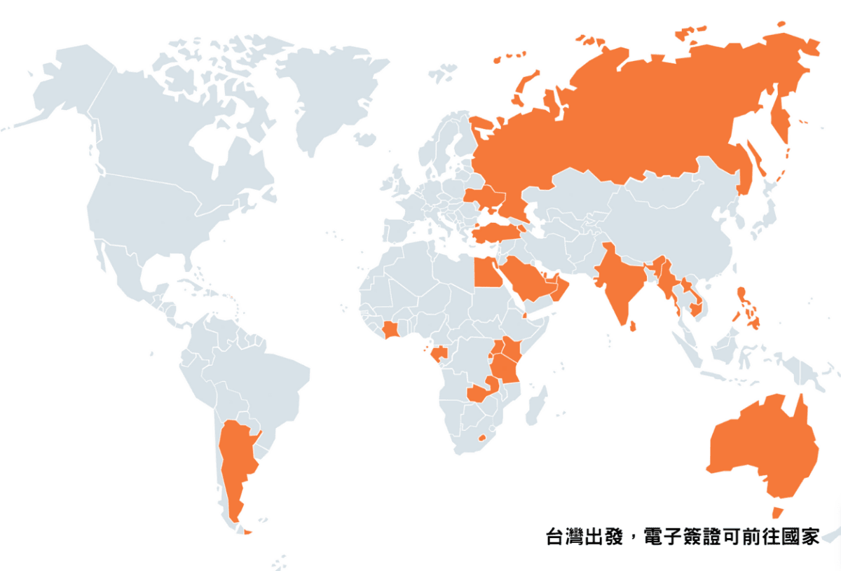 VISA | 台灣簽證免簽或落地簽證國,出國簽證 你應該知道的基本知識 - 第3張圖