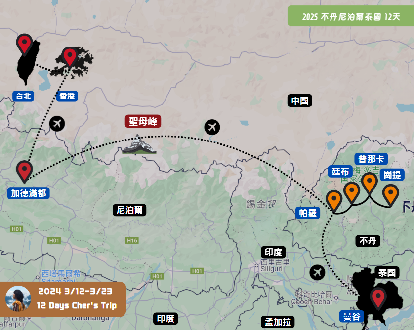 講座 | 2025 | 彩色佛國尼泊爾不丹之旅講座 - 第24張圖