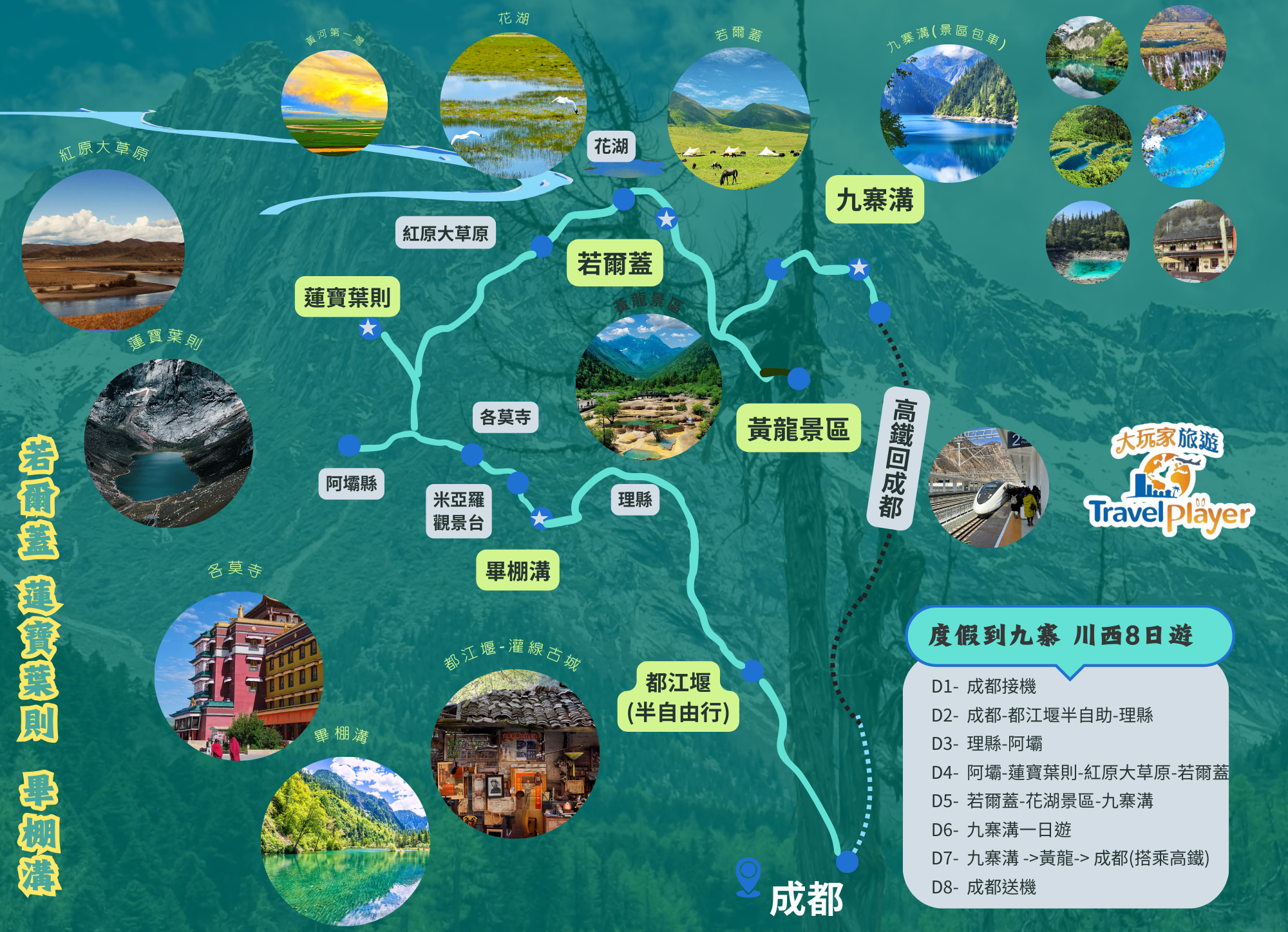 亞洲 | 中國 | 2025 九寨溝黃龍川西秘境半自助探索之旅 - 第15張圖