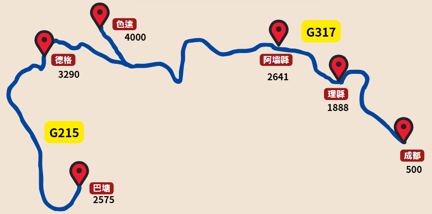 亞洲 | 中國 | 2025極致川藏:川西秘境+317色達+318 國道與拉薩半自助探索之旅 - 第19張圖